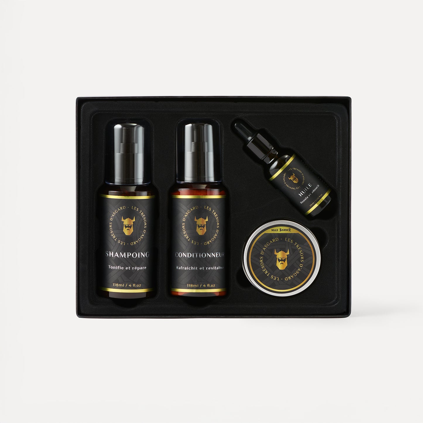 Die Schätze von Asgard | Komplettset Bartpflege 4-in-1