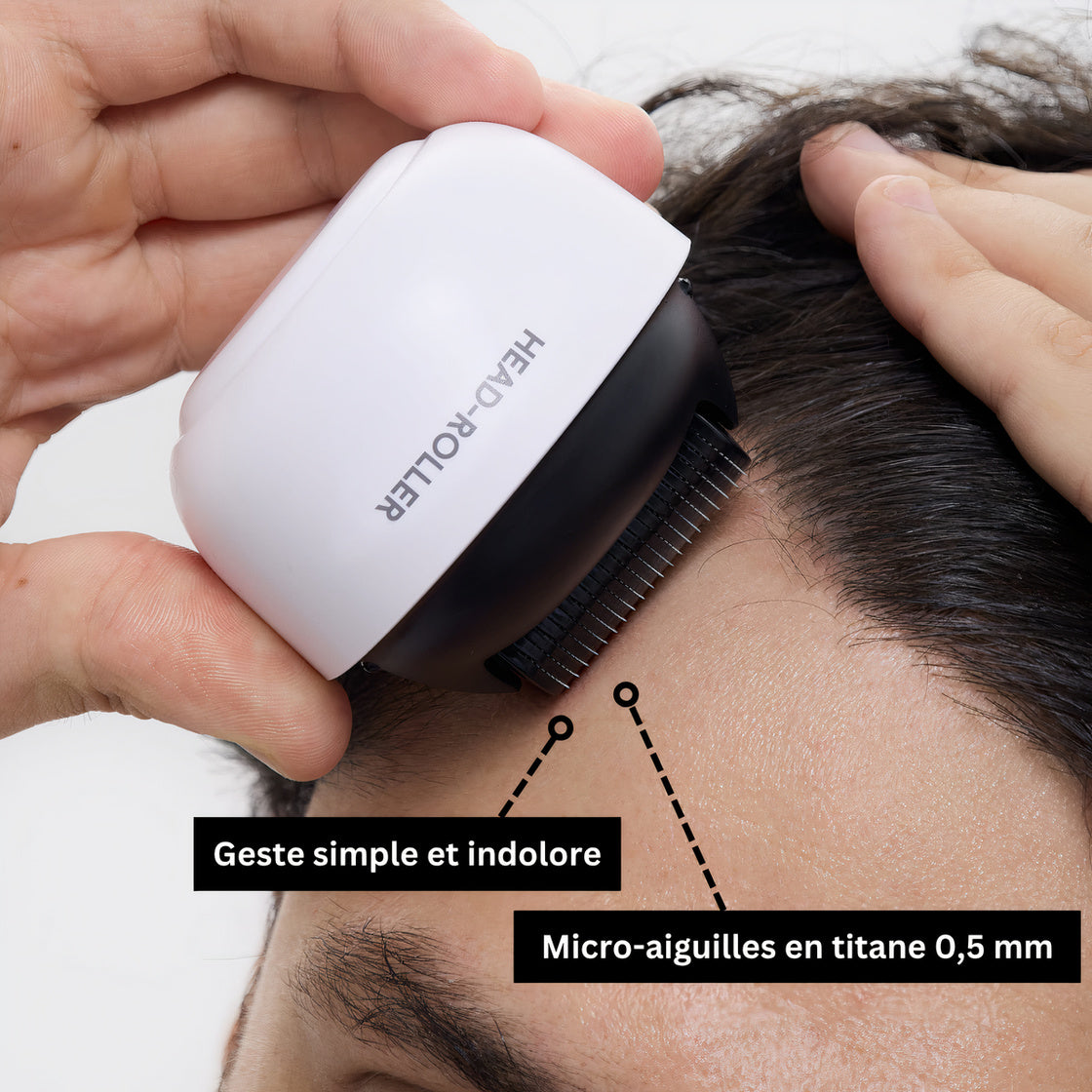 Head-Roller | Dermaroller speziell für Haare