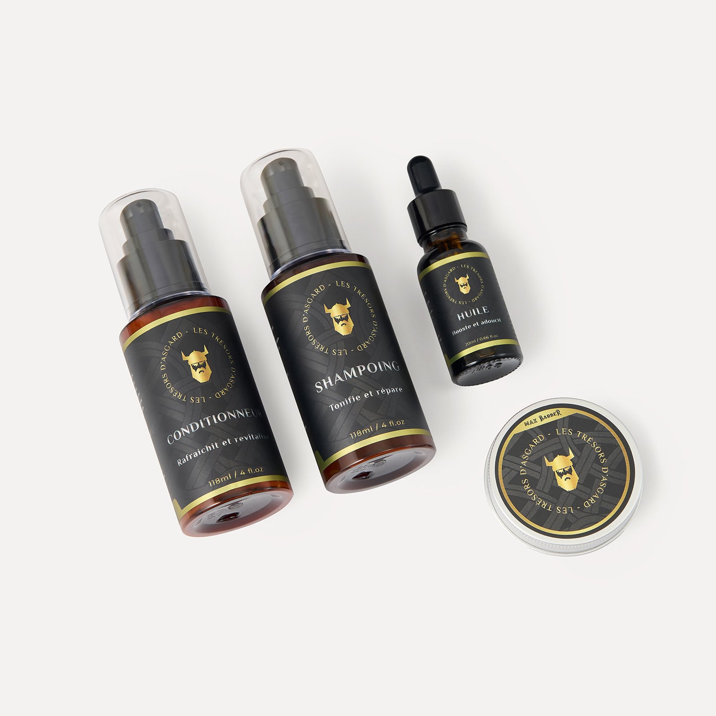 Die Schätze von Asgard | Komplettset Bartpflege 4-in-1