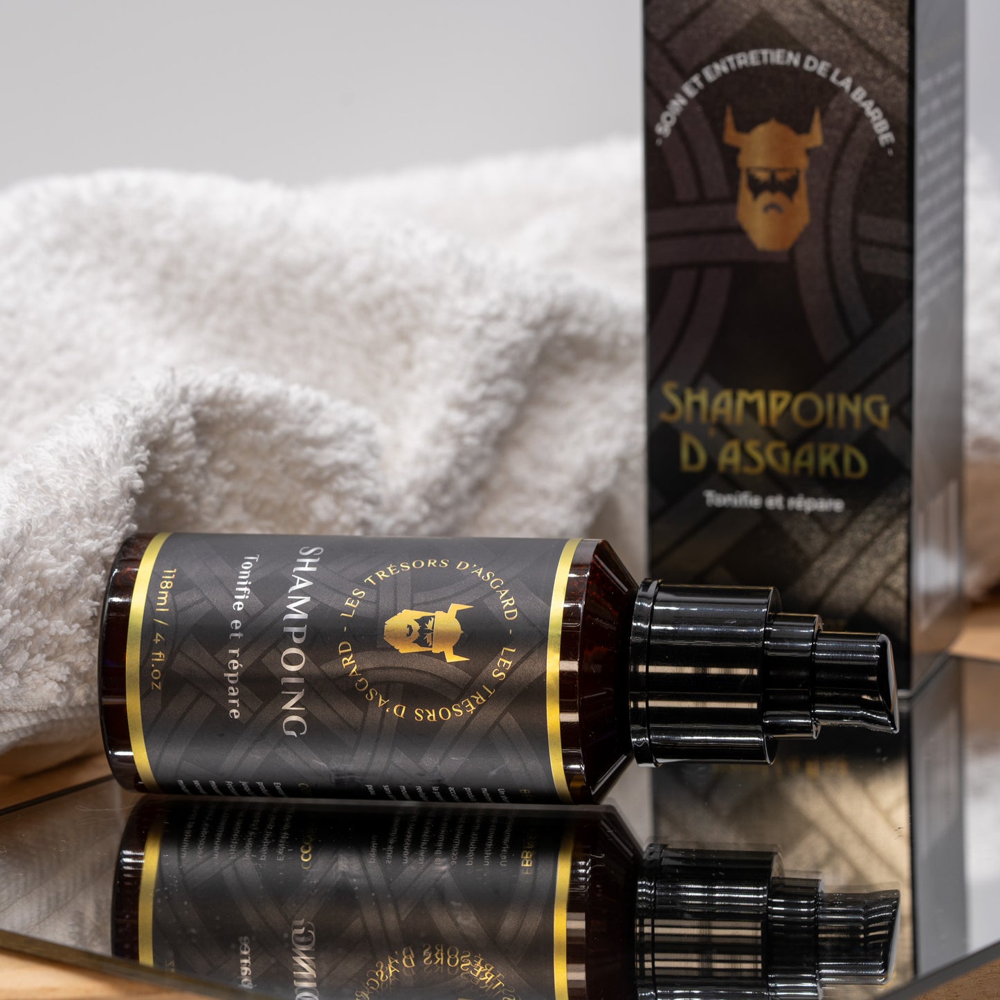 Verdichtendes Bartshampoo | Sanfte, feuchtigkeitsspendende Reinigung